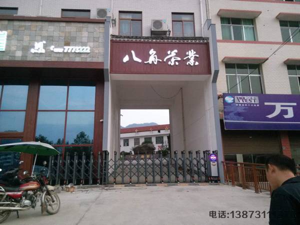 八角茶葉伸縮門 八角茶葉伸縮門